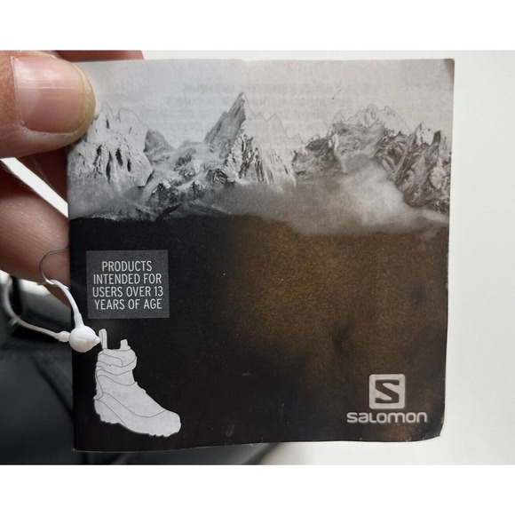 NEW Salomon Vitane Plus Pilot Nordic Ski Boots Size 7 Women’s Black - Picture 10 of 13